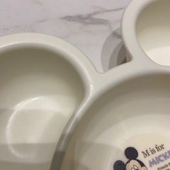 ミッキーマウス ランチプレートの画像