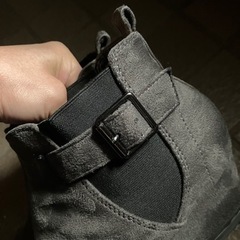 ショートブーツ　グレー　LLサイズの画像