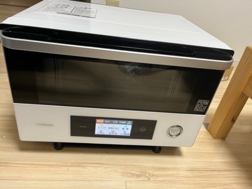 東芝ER-RD200(W) 　加熱水蒸気オーブンレンジ　2018年製　やや難あり