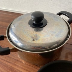鍋とフライパンの画像
