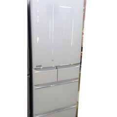 【引取限定】三菱 冷蔵庫 MR-MB45F-W 中古品 2020...