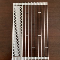 山崎実業　水切り　シリコントレー　S ホワイトの画像