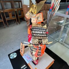 リサイクルショップどりーむ天保山店　No11441　五月人形　特選立ち武者　こどもの日　新品は高い　超お買い得　早い者勝ちデスの画像