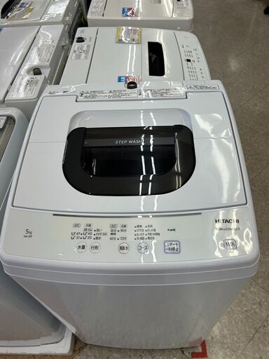HITACHI/日立/5.0Kg洗濯機/2021年式/NW-50F