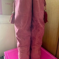 
ピンクのブーツ　Mの画像