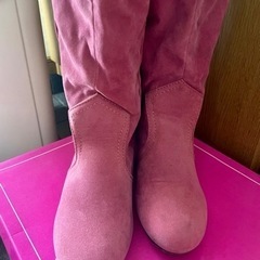 
ピンクのブーツ　Mの画像