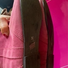 
ピンクのブーツ　Mの画像