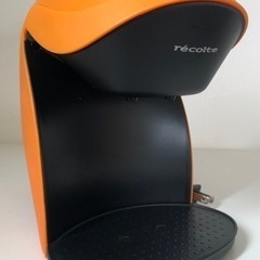 【中古品】レコルト コーヒーメーカー グランカフェデュオ オレンジ GKD-1 キッチン家電の画像