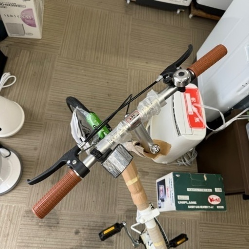 【新品未使用‼️】定価27,500円♪ KCD グリーンネイチャー20 折りたたみ自転車 20インチ シティサイクル ホワイト×グリー