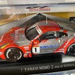 🤖【ミニカー】EBBRO 1/43 JGTC 2004 Xanavi Nismo Z SILVER/RED 571【絶滅危惧種！昭和のおもちゃ買取アールワン田川】の画像