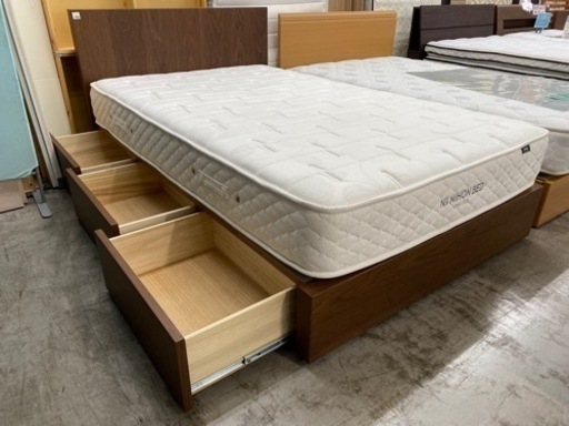 【愛品館 江戸川店 セミダブル】 NIHON BED（日本ベッド） セミダブルベッド ID:153-018602-007