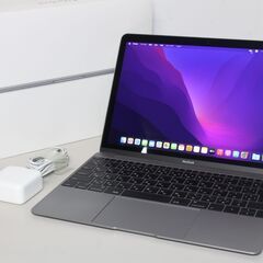 MacBook（Retina,12-inch,Early 2016）1.1GHz Core m3〈MLH72J/A〉⑥