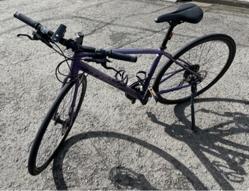 受付終了　クロスバイク　TREK FX3 Disc パープルフリップ　2021年モデル