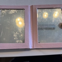 折り畳み　拡大鏡付きミラー　未使用品の画像