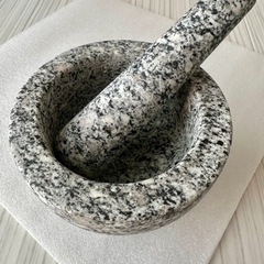 新品　未使用　すり鉢とすりこぎ　乳鉢と乳棒　Mortar & P...