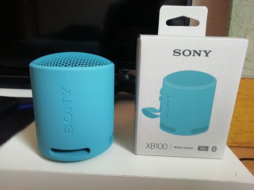 値下げ Bluetooth スピーカー SONY SRS-XB100 ブルー