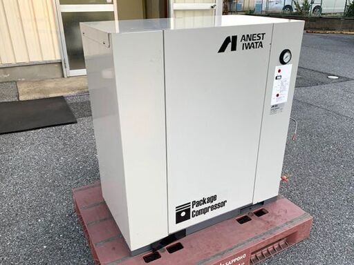 【完売商品】アネスト岩田　3馬力パッケージコンプレッサー　CLP22EF-8.5【中古品】