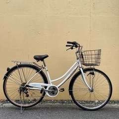 超お買い得?】 ママチャリ 27インチ 6段変速 オートライト タイヤ新品