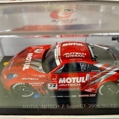 🤖【ミニカー】EBBRO 1/43 モチュール オーテックZ スーパーGT500 2006 795 【絶滅危惧種！昭和のおもちゃ買取アールワン田川】の画像