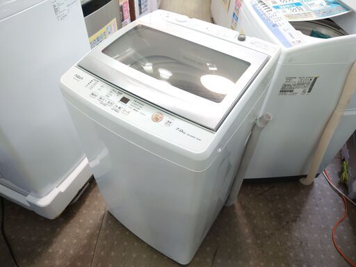 安心の分解洗浄済AQUA 7.0kg洗濯機 2021年製 保証有り【愛千142】