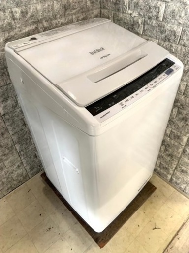 ★3ヶ月保証付き★2018年★日立★BW-V7OCE6★7kg★S-417