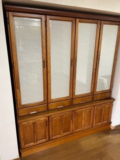 激安‼️ 早い者勝ち‼️ 昭和レトロ　食器棚　美品