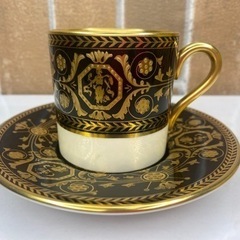 愛品館 江戸川店】ウェッジウッド アストバリーブラック デミタス