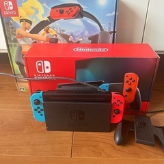 美品] 任天堂Switch 本体セット+ リングフィットアドベンチャー