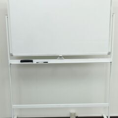 【無料】ホワイトボード 　脚付き・両面・マグネット対応です！