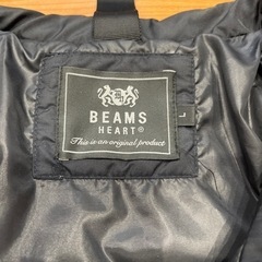 BEAMS HEART ダウンジャケットLの画像