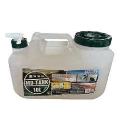 ウォータータンク　10L コック付 ポリタンク