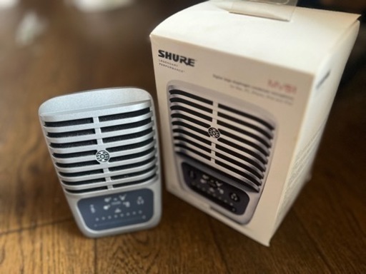 【値下げ！】SHURE / MV51 コンデンサーマイク【スマフォに接続できる】