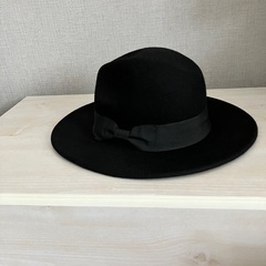 未着用　黒　ハット