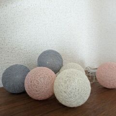 3COINS　まんまるコットンライト