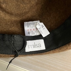 帽子　milsaの画像
