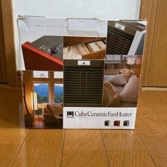 Cube CeramicFanHeaterの画像