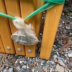 木製ベビーフェンス　ドッグフェンス　折り畳み式　ペットゲート　ベビーゲートの画像