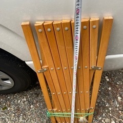 木製ベビーフェンス　ドッグフェンス　折り畳み式　ペットゲート　ベビーゲートの画像