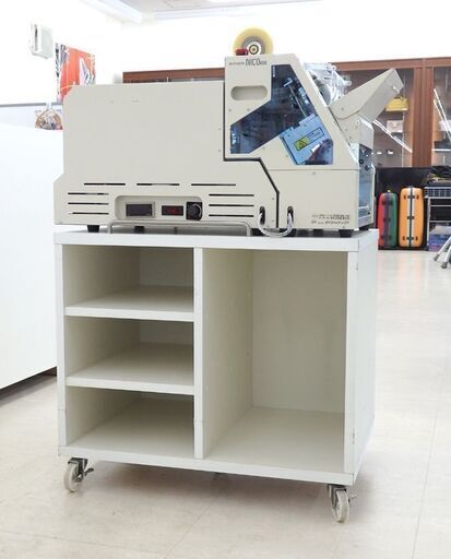 北海道 千歳市/恵庭市 ダイワハイテックス コミックシュリンカー NICO 800S シュリンク包装機 熱包装 業務用 店舗用品 収納ワゴン/替えフィルム付
