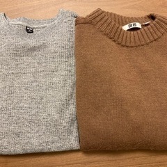 【UNIQLO】セーター２着セット