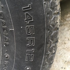 12インチ、タイヤホイールセット