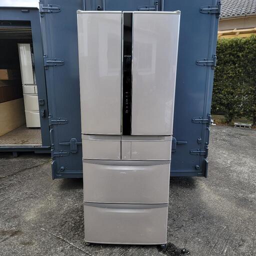 HITACHI 2014年式 6ドア 冷凍冷蔵庫 475L 動作確認済