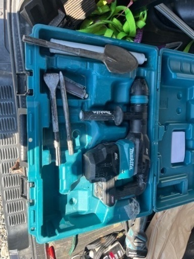 マキタ 電動ハンマ HM001GZK 40v 本体　付属品