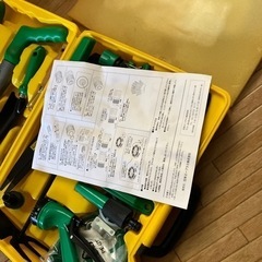 園芸ツールセットの画像