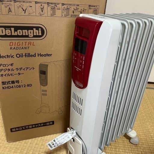 デロンギ　オイルヒーター　KHD410812