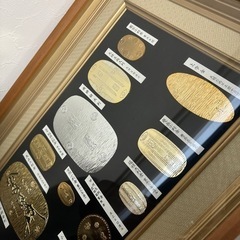美術工芸品 小判 額 の画像