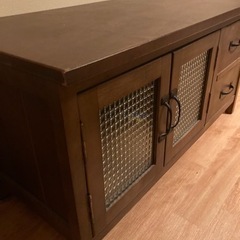 木製 テレビ台　の画像