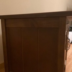 木製 テレビ台　の画像