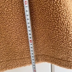 ユニクロ ボアコート チェスターコート フリースの画像