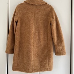 ユニクロ ボアコート チェスターコート フリースの画像